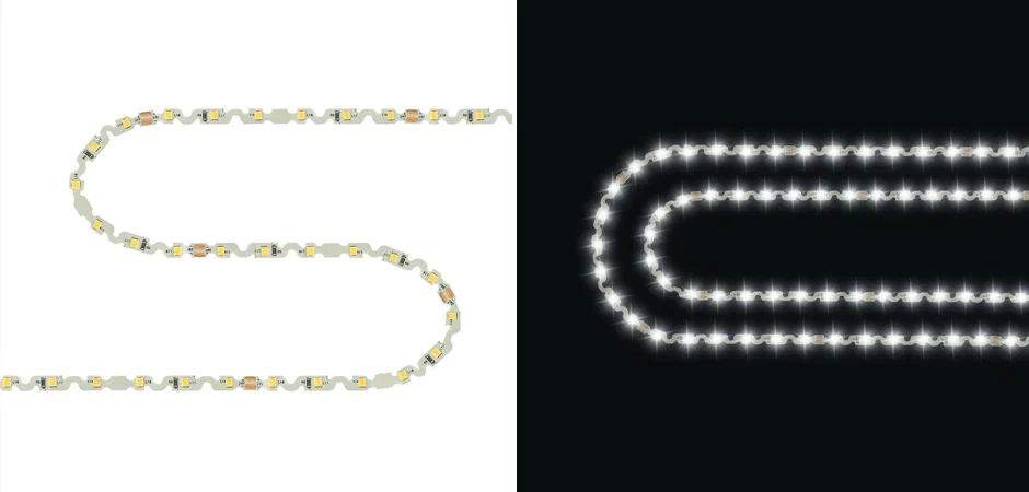 Светодиодная лента 2835SMD дневной белый 5M