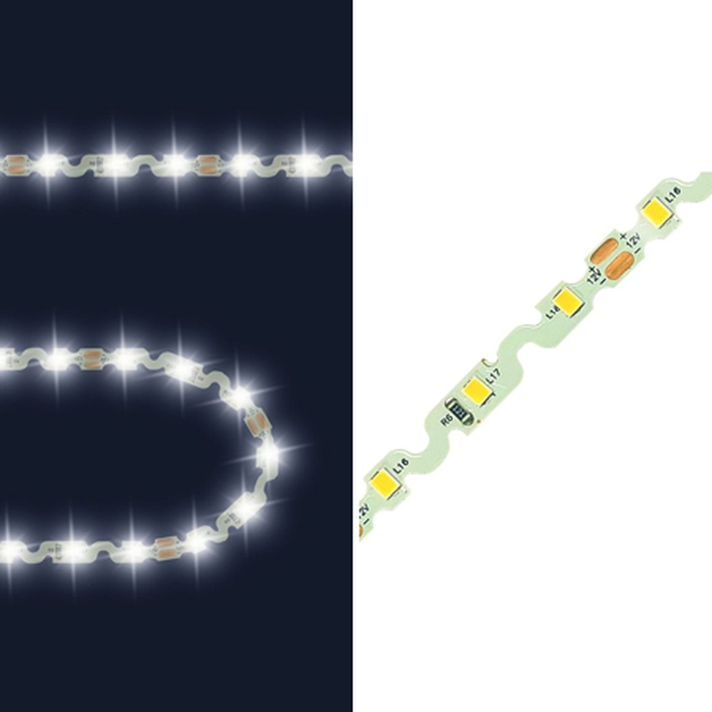 Светодиодная лента 4,8W/m 60LED/m 2835SMD дневной белый 10M