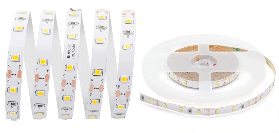 Светодиодная лента 4,8W/m 60Led/m 3528SMD дневной белый 5M
