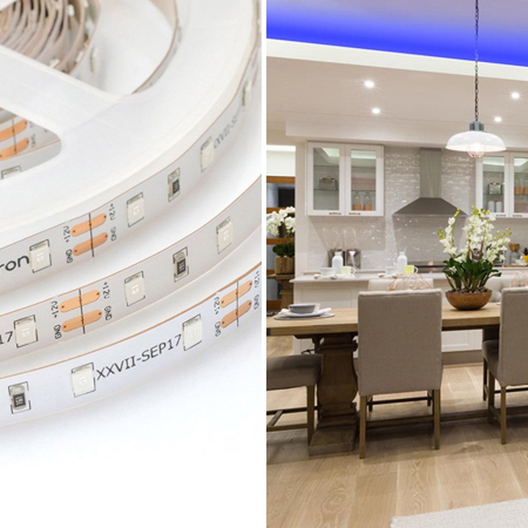 Светодиодная лента 4,8W/m 60LED/m 3528SMD синий