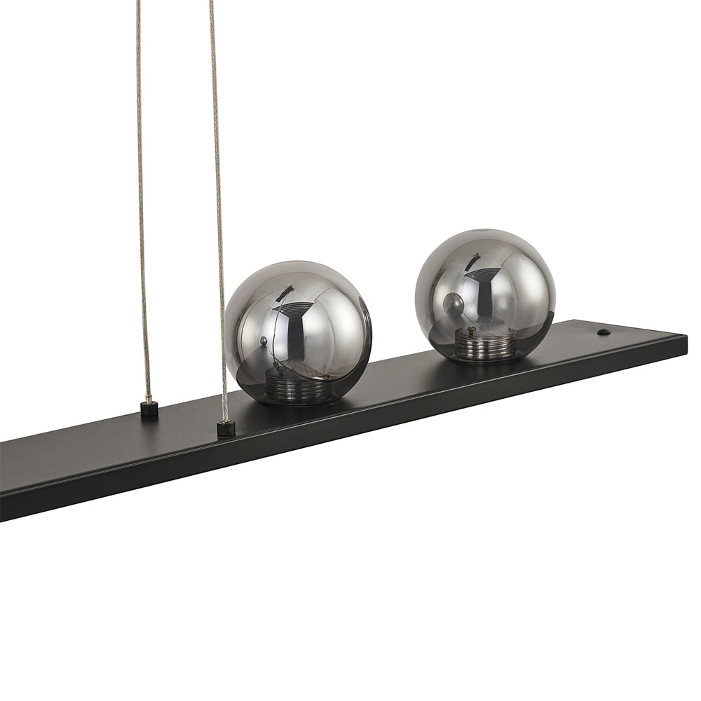 Светодиодная линейная люстра IONA Сhandelier black 103