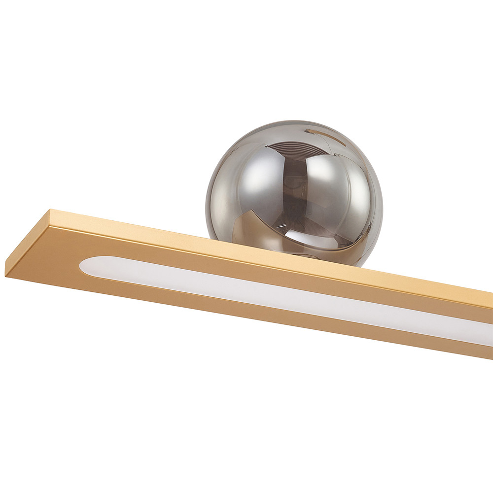 Светодиодная линейная люстра IONA Сhandelier gold 103