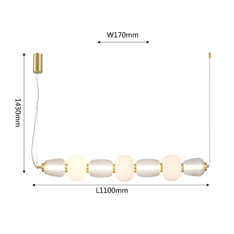 Светодиодная люстра HANDLE GRAPE