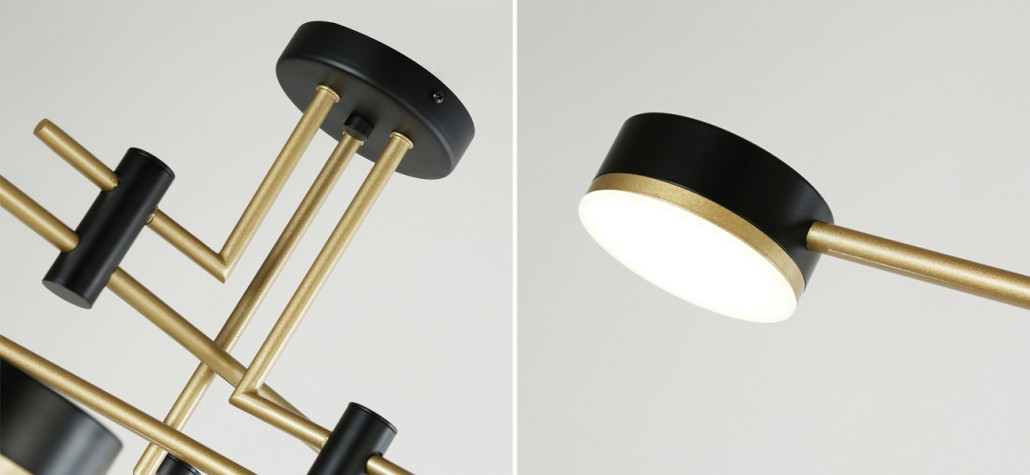 Светодиодная люстра Maxine Light 6 ламп