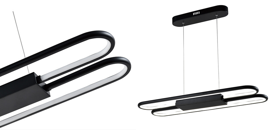 Светодиодная люстра Neoteric light Черная