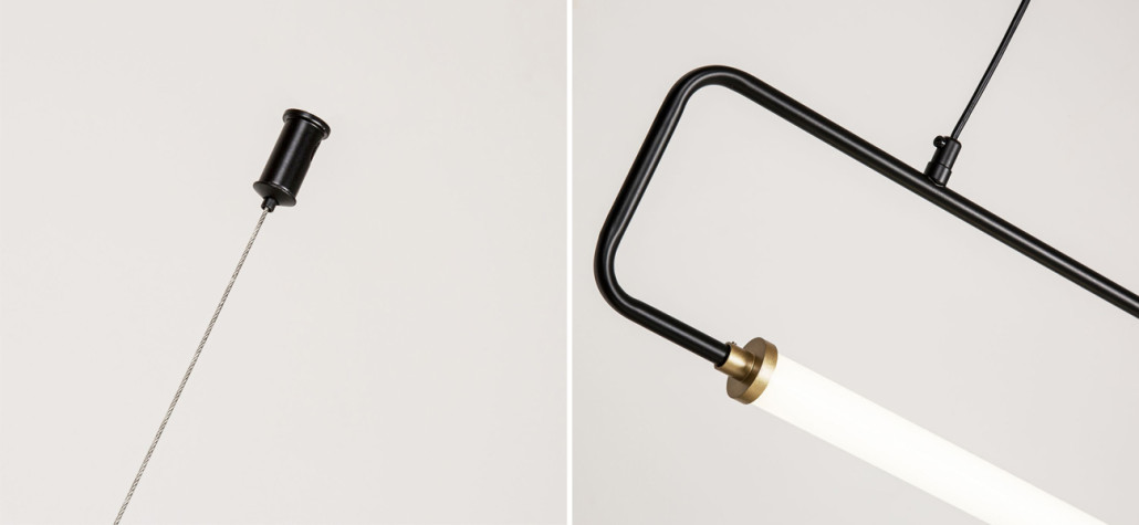 Светодиодная люстра в стиле Лофт Radiant