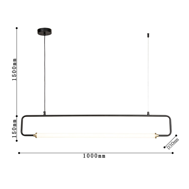 Светодиодная люстра в стиле Лофт Radiant