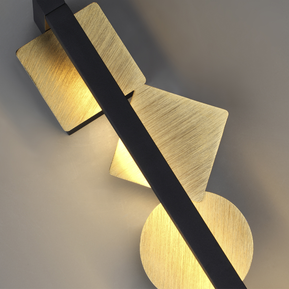 Светодиодное бра цвета античной бронзы Suprematism