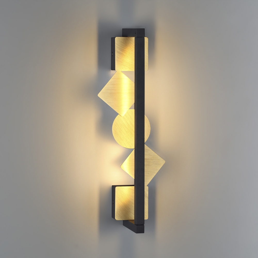 Светодиодное бра цвета античной бронзы Suprematism