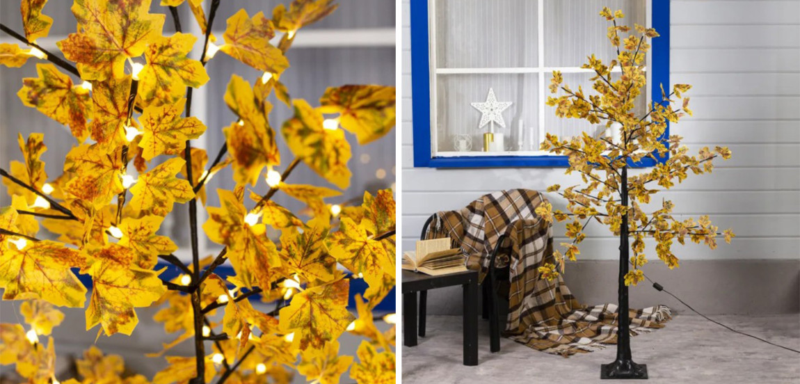 Светодиодное дерево Maple Yellow