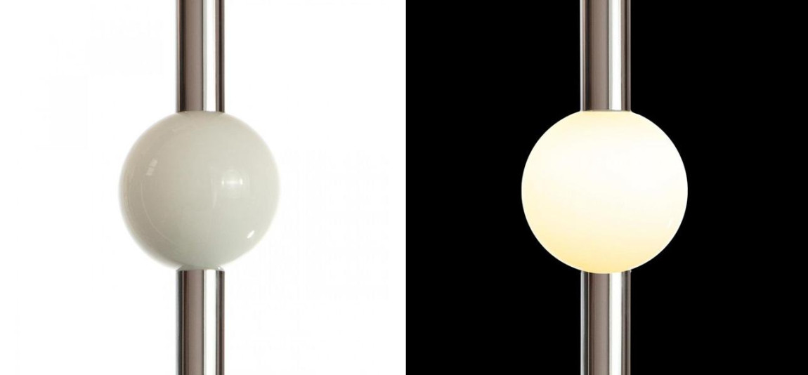 Светодиодный Подвесной светильник Lee Broom ORION GLOBE D 80 Хром