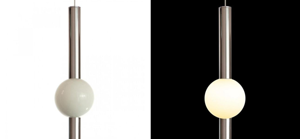 Светодиодный Подвесной светильник Lee Broom ORION GLOBE D 80 Хром