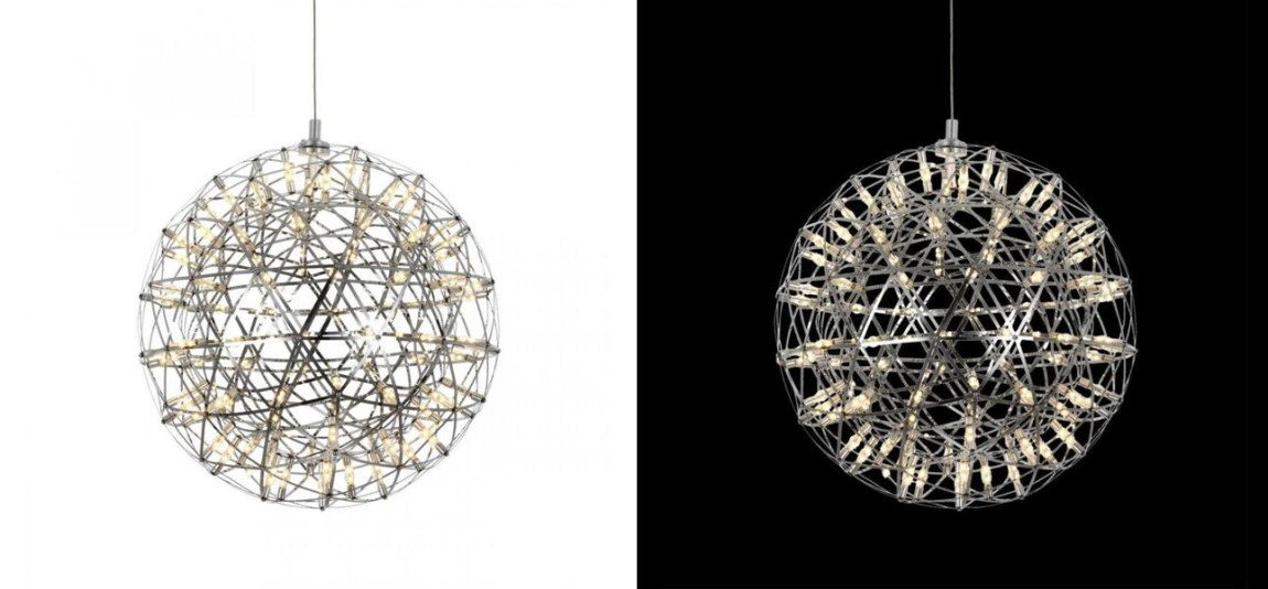 Светодиодный Подвесной Светильник Moooi  Raimond Диаметр 43 см 92 диода