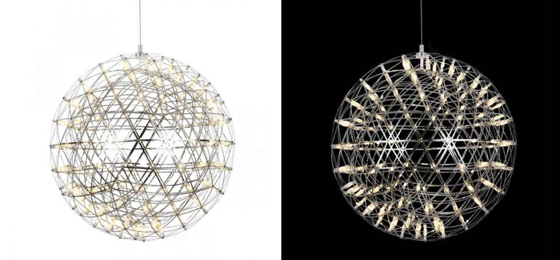 Светодиодный Подвесной Светильник Moooi  Raimond Диаметр 60 см 162 диода