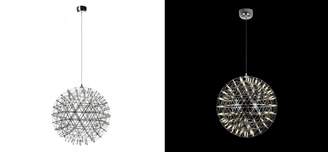 Светодиодный Подвесной Светильник Moooi  Raimond Диаметр 60 см 162 диода