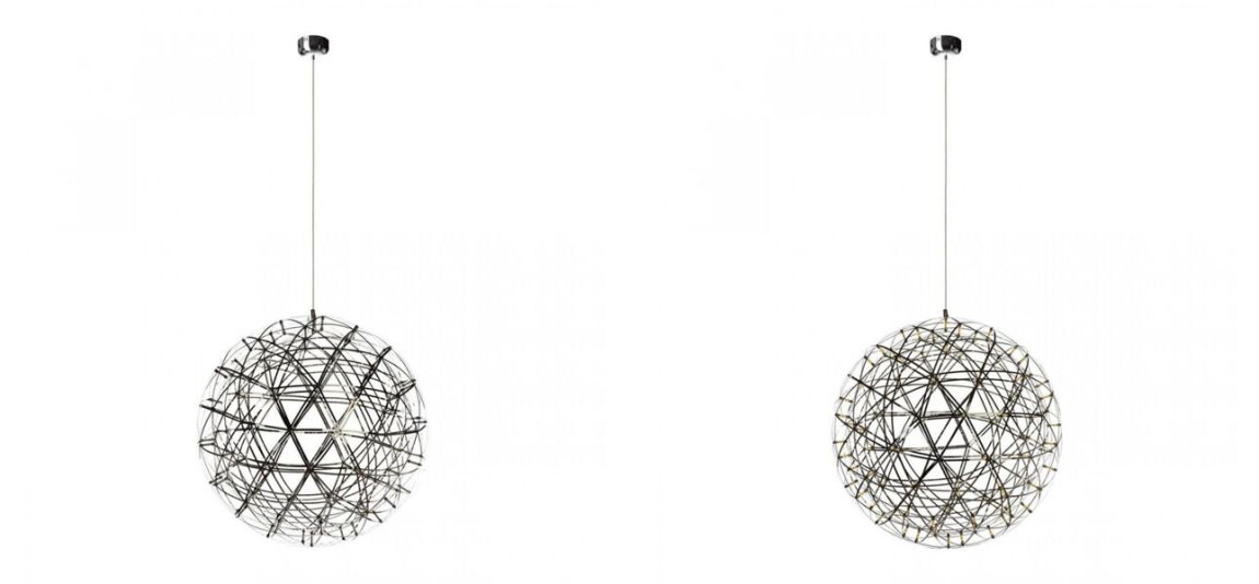 Светодиодный Подвесной Светильник Moooi  Raimond Диаметр 80 см 92 диода