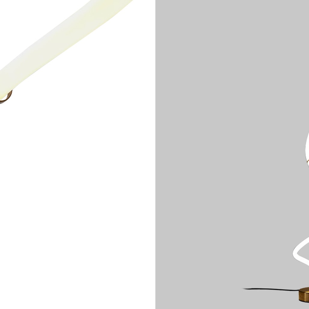 Светодиодный торшер Knot Brass Light