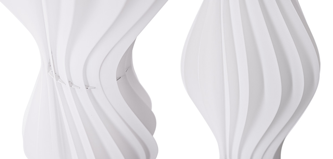 Светодиодный торшер меняющий цвета с пультом Waves Floor Lamp