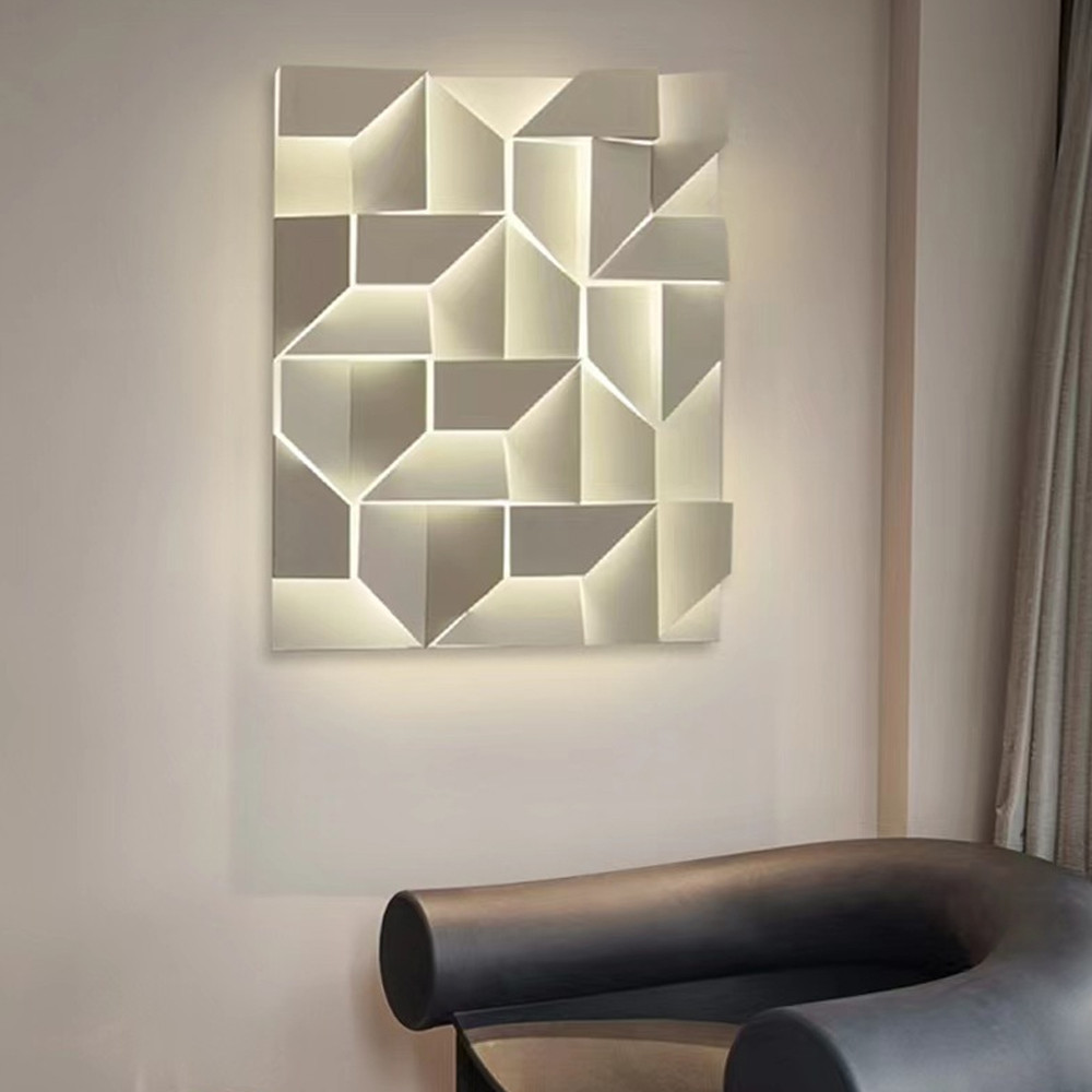 Светящийся настенный арт-объект Geometric Wall Art Object