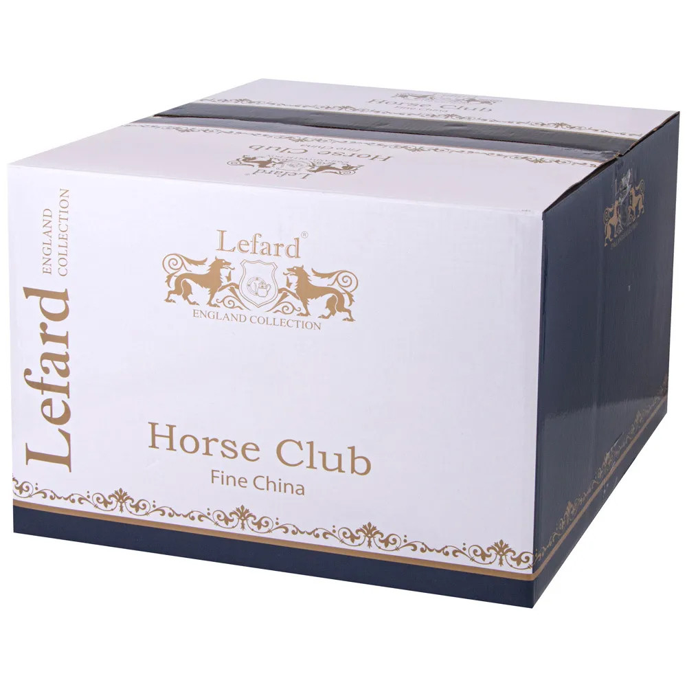 Сервиз обеденный из фарфора с изображением лошадей на 6 персон 23 предмета Porcelain Horse Set