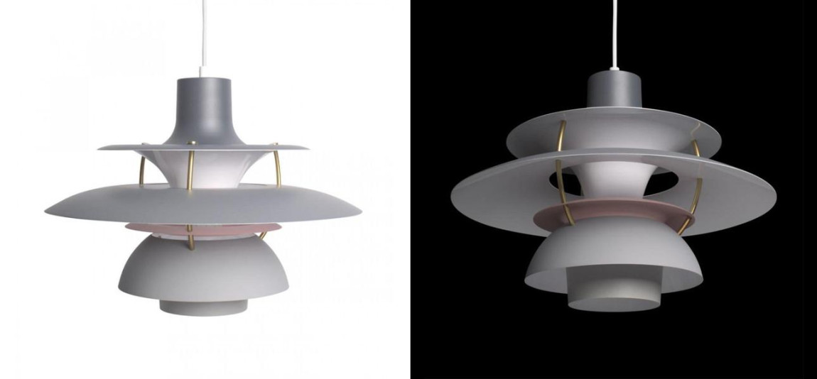 Серый Подвесной Светильник Louis Poulsen PH 5 Poul Henningsen Grey