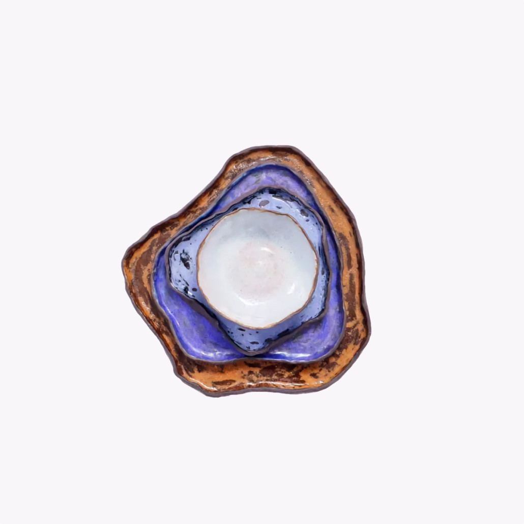 Сет из 4-х тарелок «SAPPHIRE»