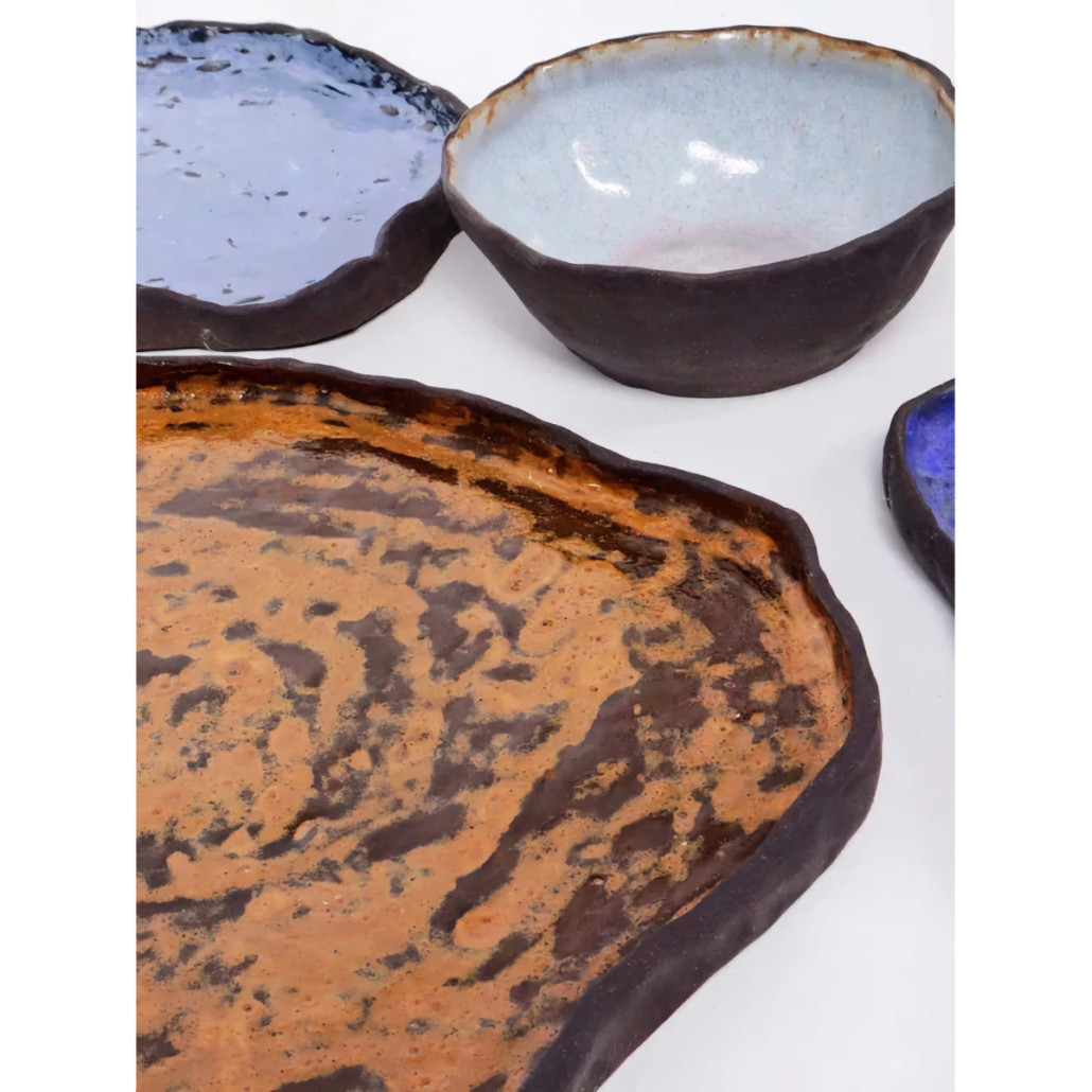 Сет из 4-х тарелок «SAPPHIRE»