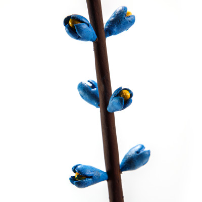 Синий экзотический фрукт статуэтка для интерьераTropical Fruit Pandora 9