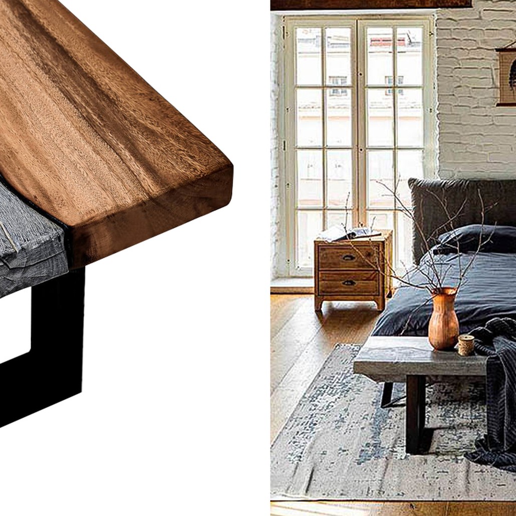 Скамья в стиле лофт Brooks Bench
