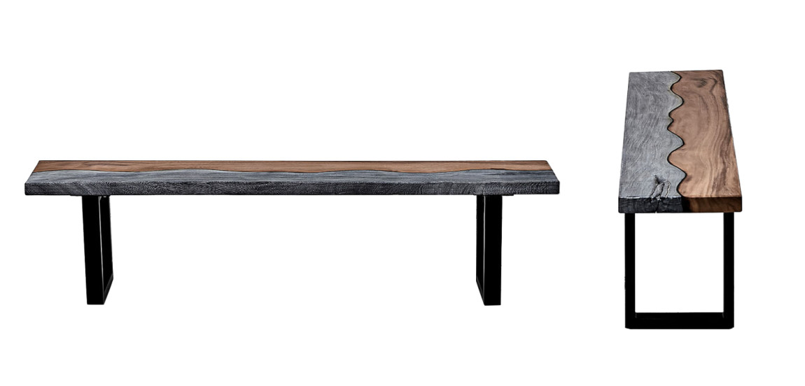 Скамья в стиле лофт Brooks Bench
