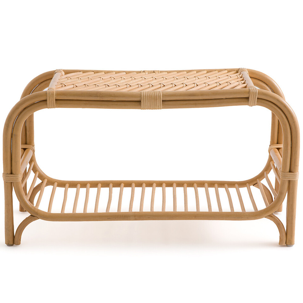 Скамья для прихожей из стеблей ротанга Willa Rattan Bench