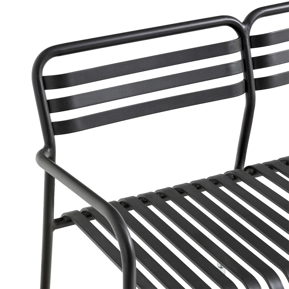 Скамья из алюминия Mack Metal Bench Black