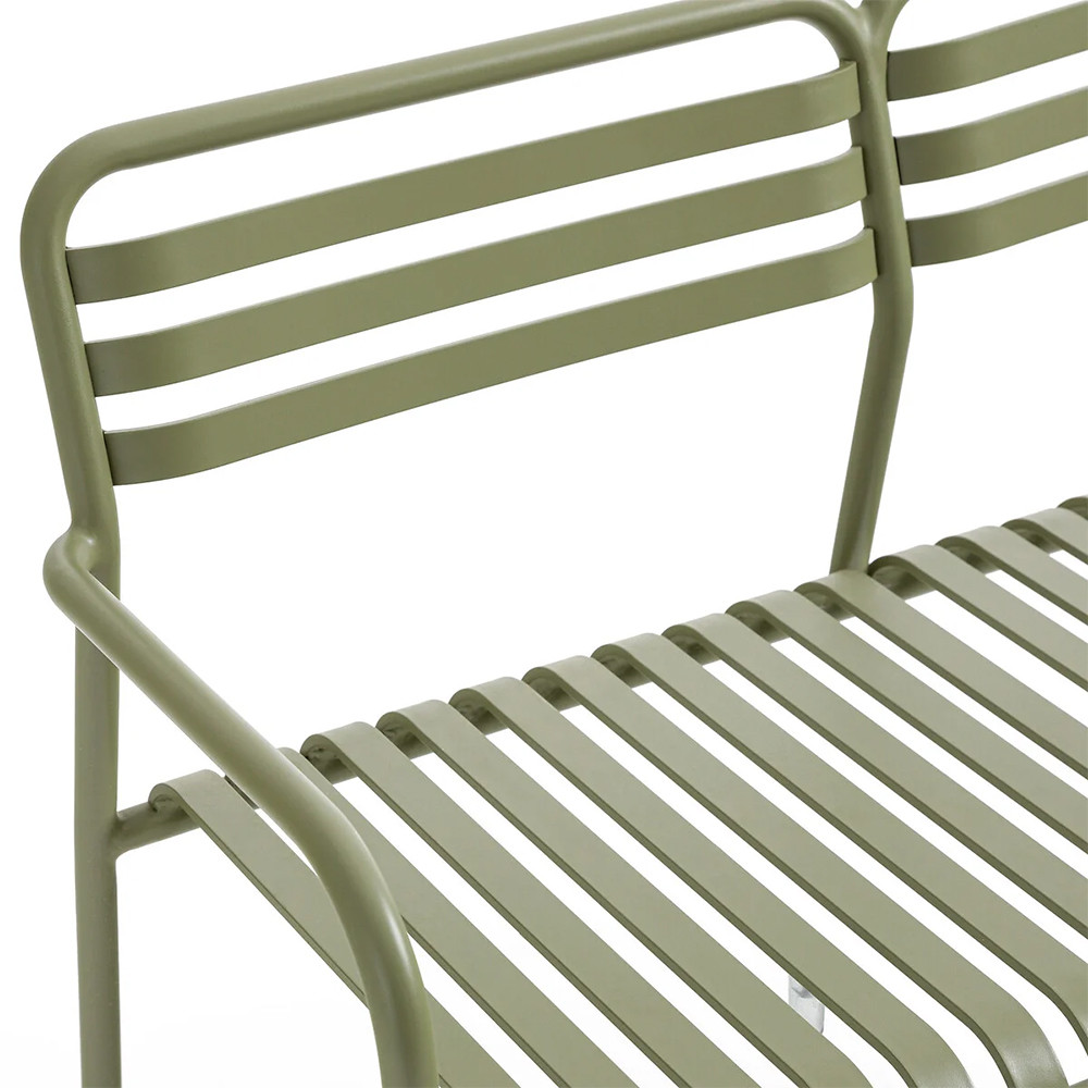 Скамья из алюминия Mack Metal Bench Green