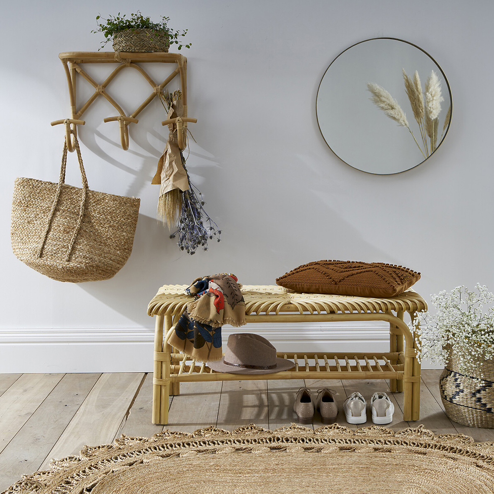 Скамья из ротанга Saveria Rattan Bench