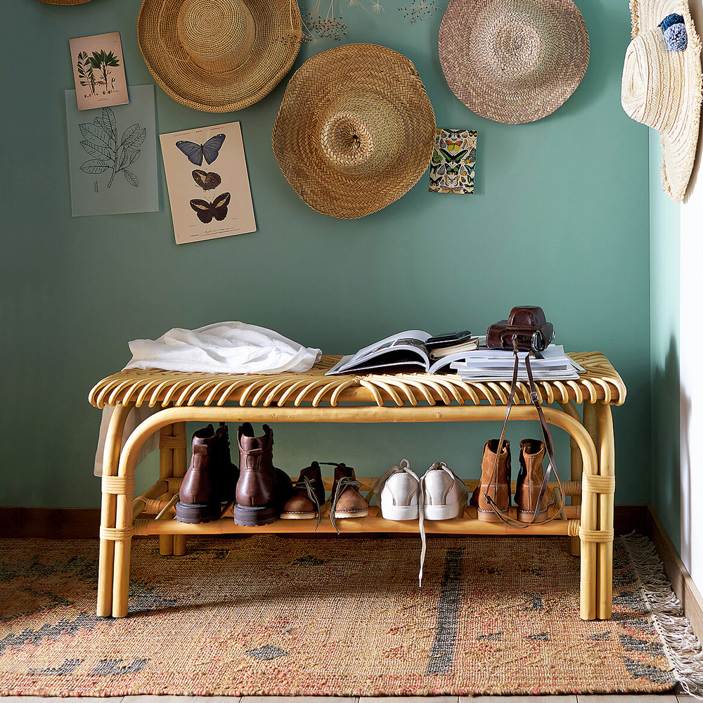 Скамья из ротанга Saveria Rattan Bench