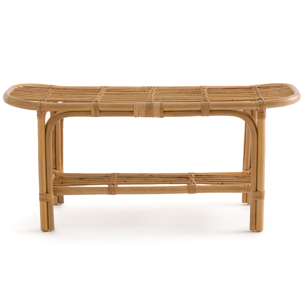 Скамья из ротанга с подушкой Manlio Rattan Bench