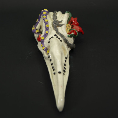 Скульптура CROWN SKULL