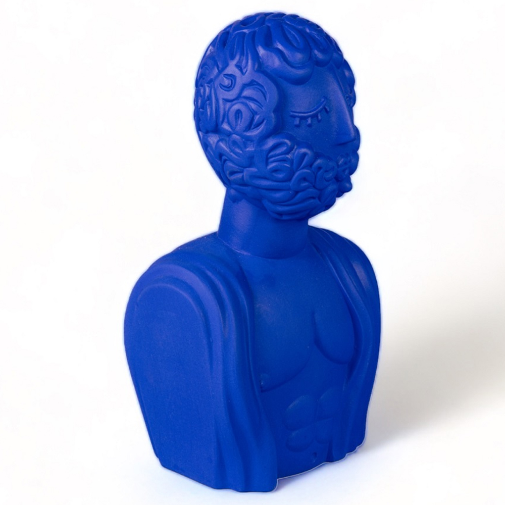 Скульптура Seletti Bust Man Blue