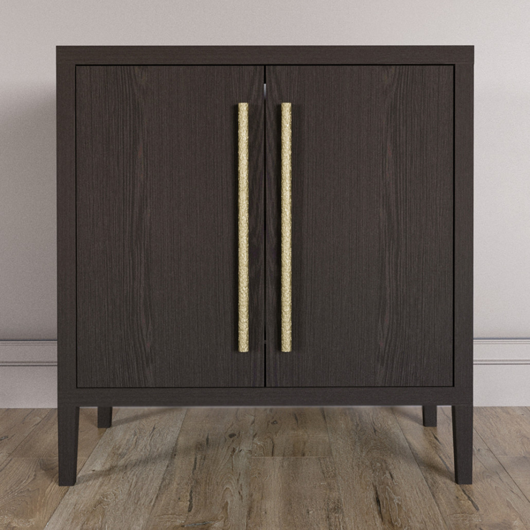 Современный Буфет Primo с 2 дверцами Темный орех