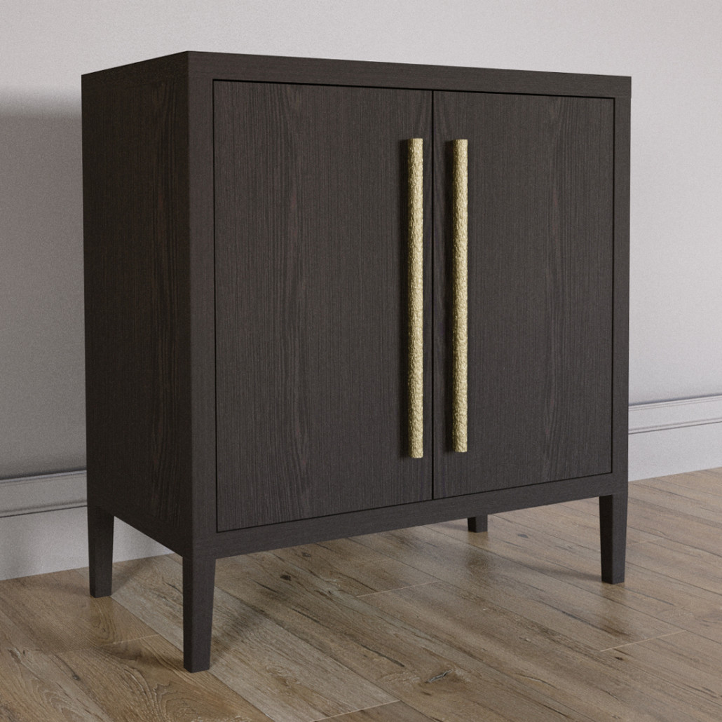 Современный Буфет Primo с 2 дверцами Темный орех