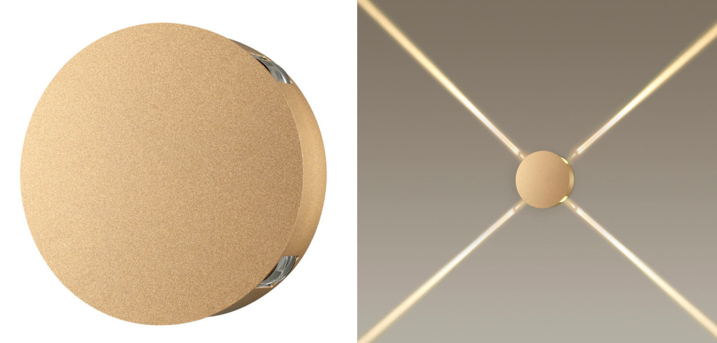 Спот Jedi Beam Sconce Circle gold