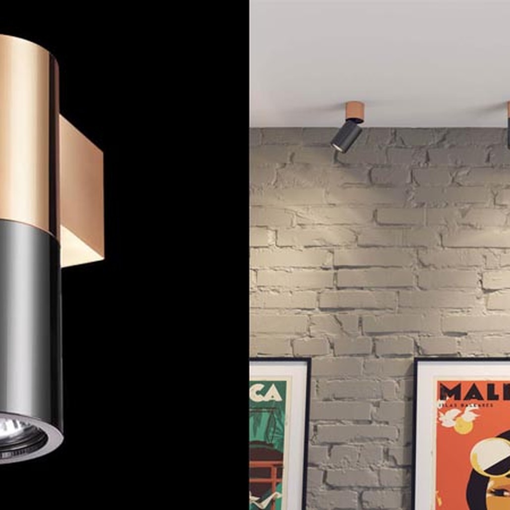 Спот Spot Illumination Sconce Black & Copper