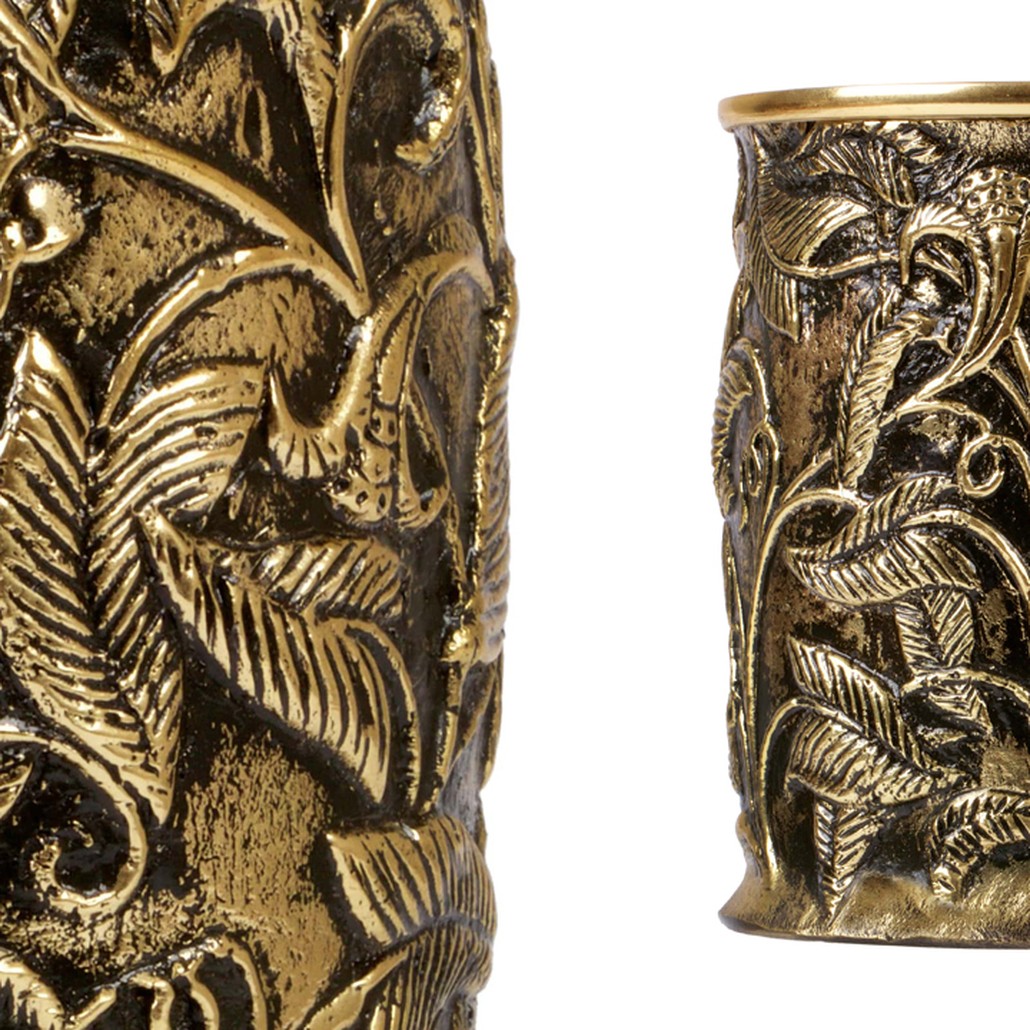 Стакан для зубных щеток Bronze Leaves