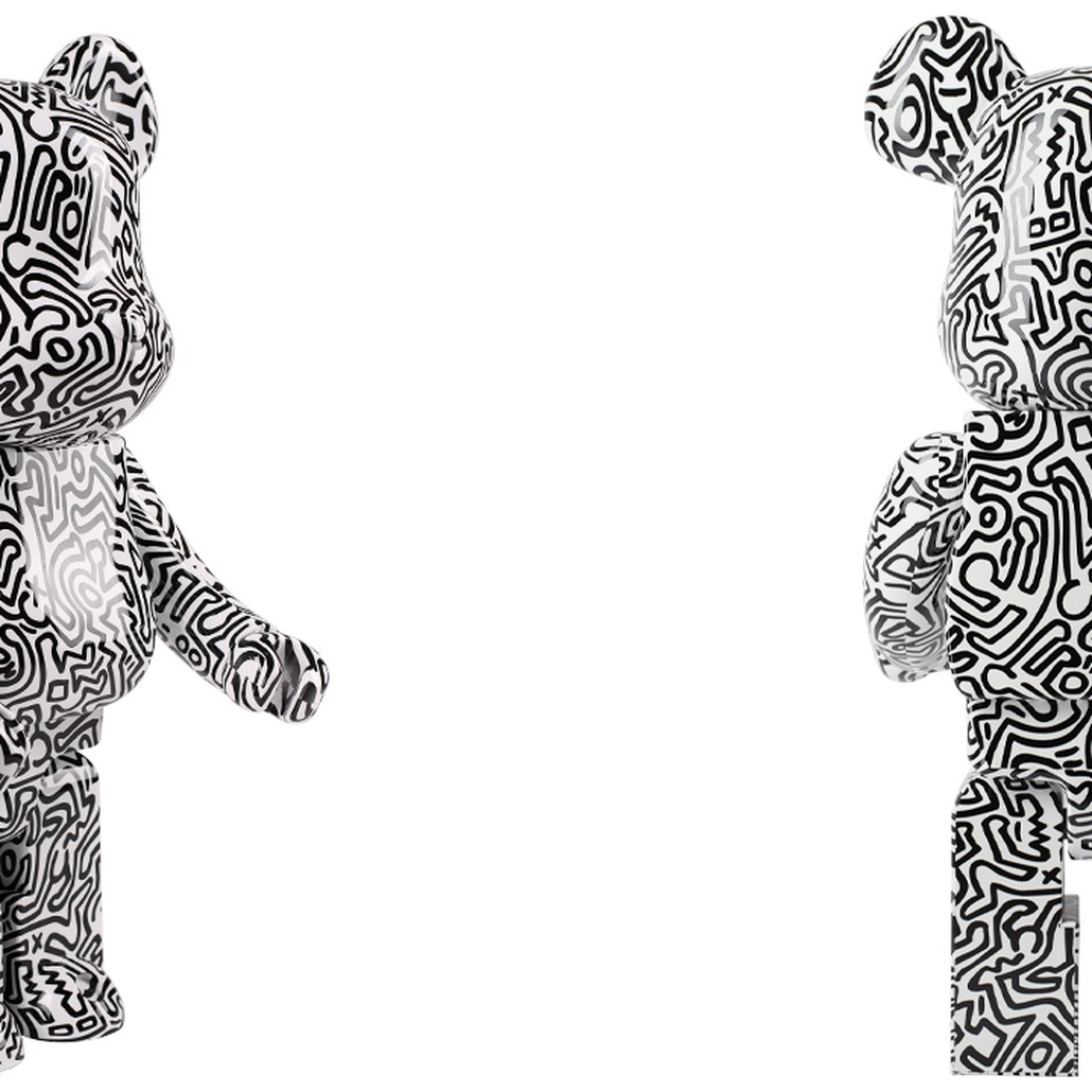 Статуэтка Bearbrick Keith Haring Ver. 4