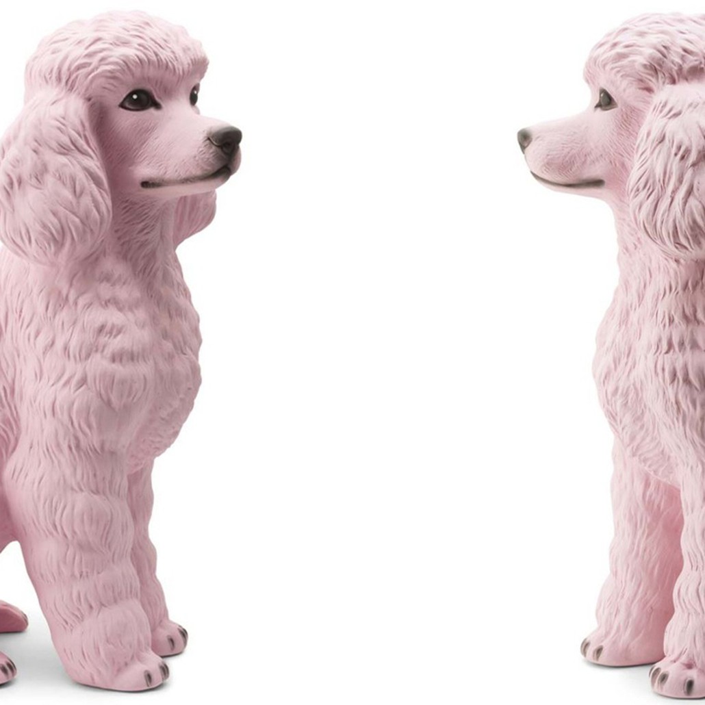 Статуэтка Abhika Poodle Bisc. Pink