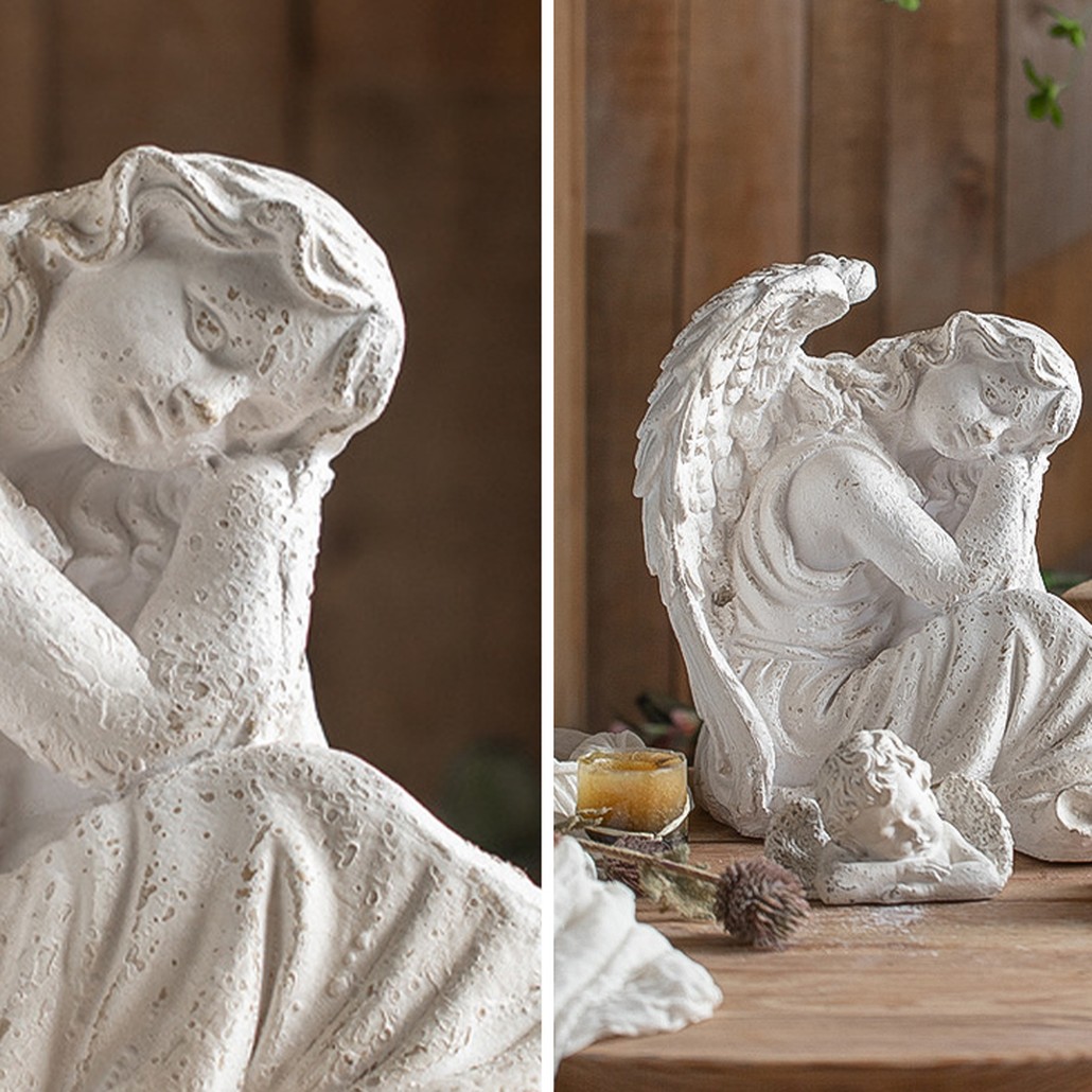 Статуэтка Angel Sitting Provence Statuette