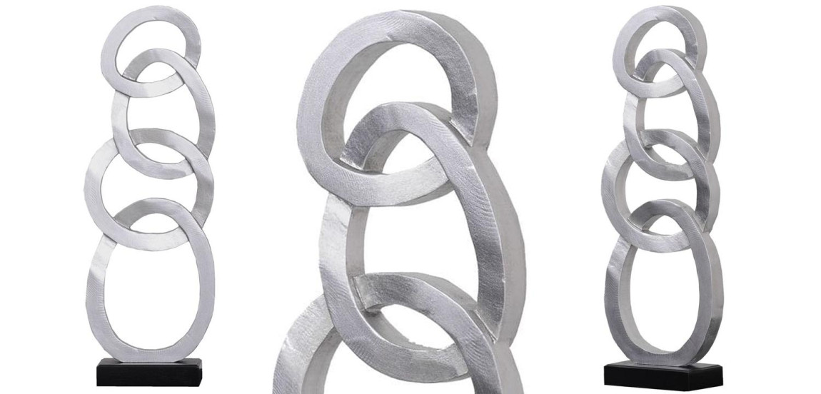 Статуэтка Anillos Statuette silver