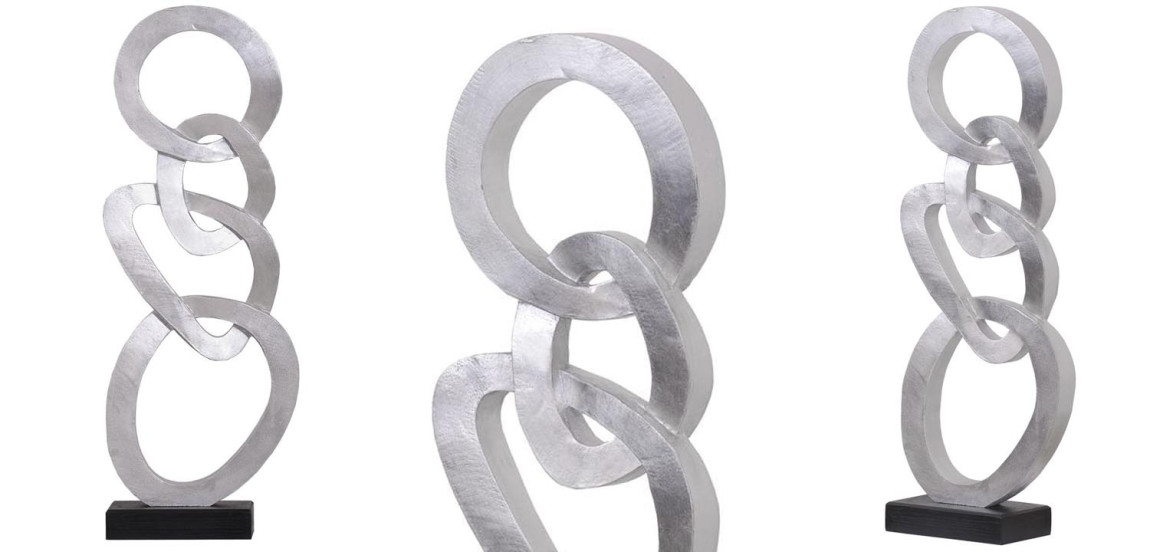Статуэтка Anillos Statuette silver II