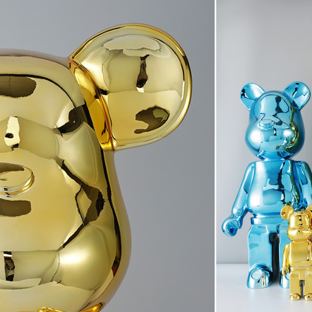 Статуэтка Bearbrick Gold