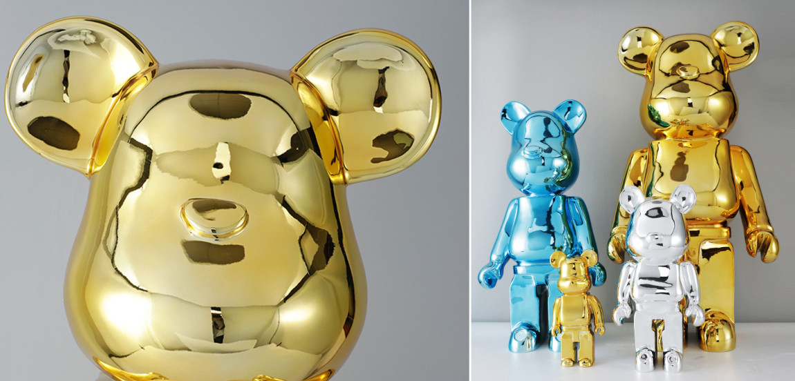 Статуэтка Bearbrick Gold
